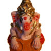 Ganesh muzikantje geverfd, klein (tabla)