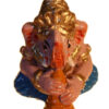 Ganesh muzikantje geverfd, klein (toeter)