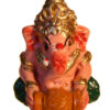 Ganesh muzikantje geverfd, klein (trommel)