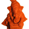 Terracotta Ganesh muzikantje, groot (orgel)