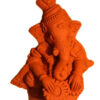 Terracotta Ganesh muzikantje, groot (tabla)