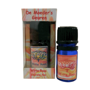 Witte Roos geurolie, 5 ml